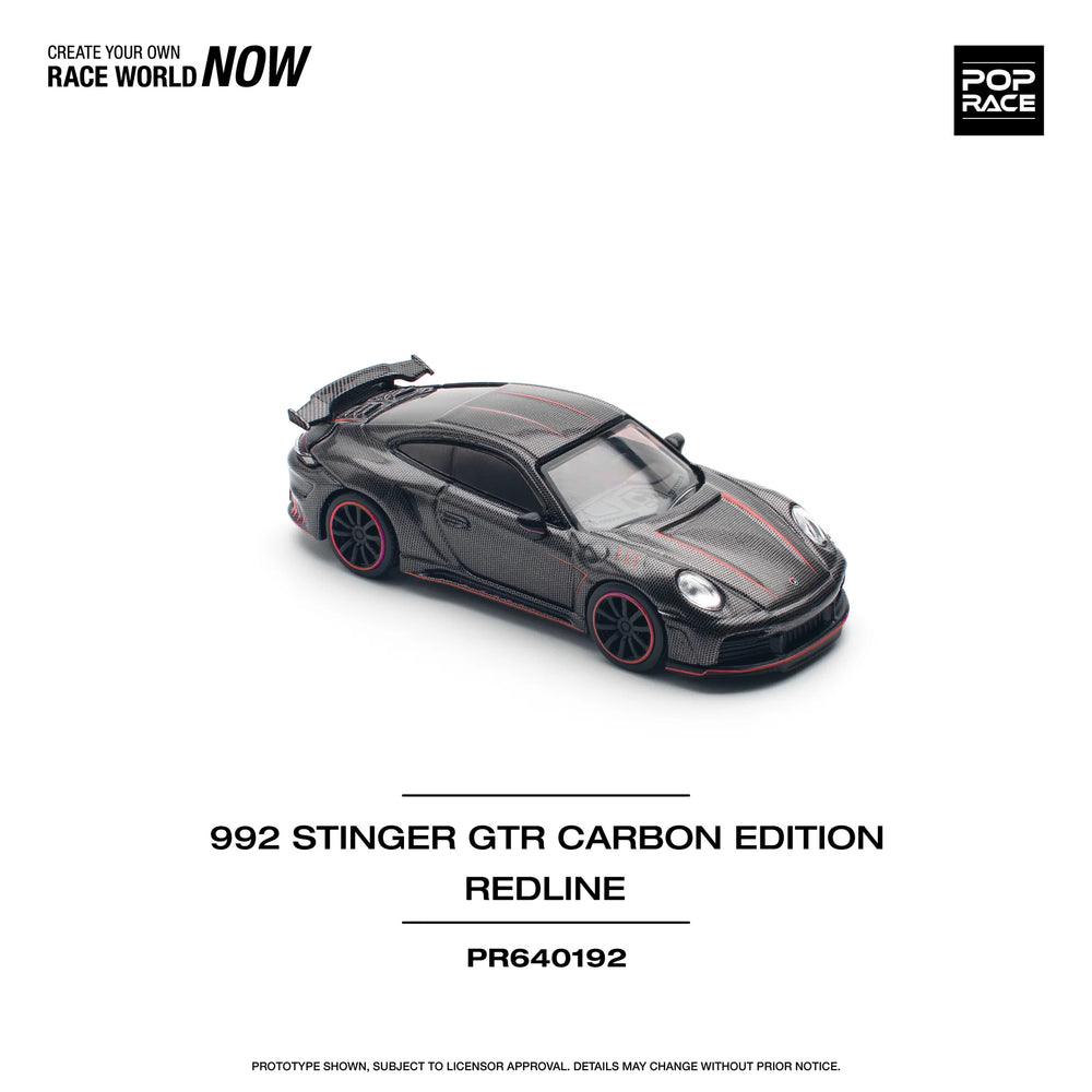 Pop Race 992 Stinger GTR Carbon Edition Redline