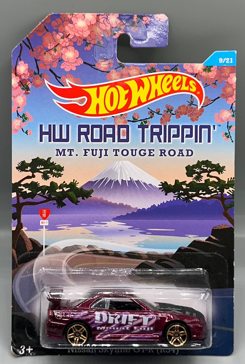 Hot Wheels Road Trippin' Nissan Skyline GT-R (BNR34)