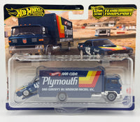 Hot Wheels Team Transport '70 Plymouth AAR Cuda & Sakura Sprinter
