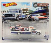 Hot Wheels Team Transport '72 Plymouth Cuda FC & Retro Rig
