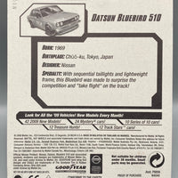 Hot Wheels Snowflake Edition Datsun Bluebird 510