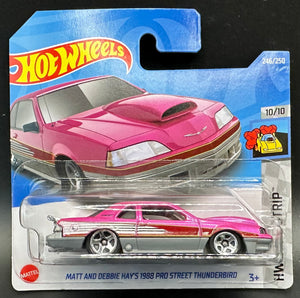 Hot Wheels Matt And Debbie Hay's 1988 Pro Street Thunderbird