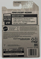 Hot Wheels Target Red Edition Ford Escort RS2000
