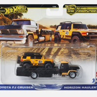 Hot Wheels Team Transport Toyota FJ Cruiser & Horizon Hauler