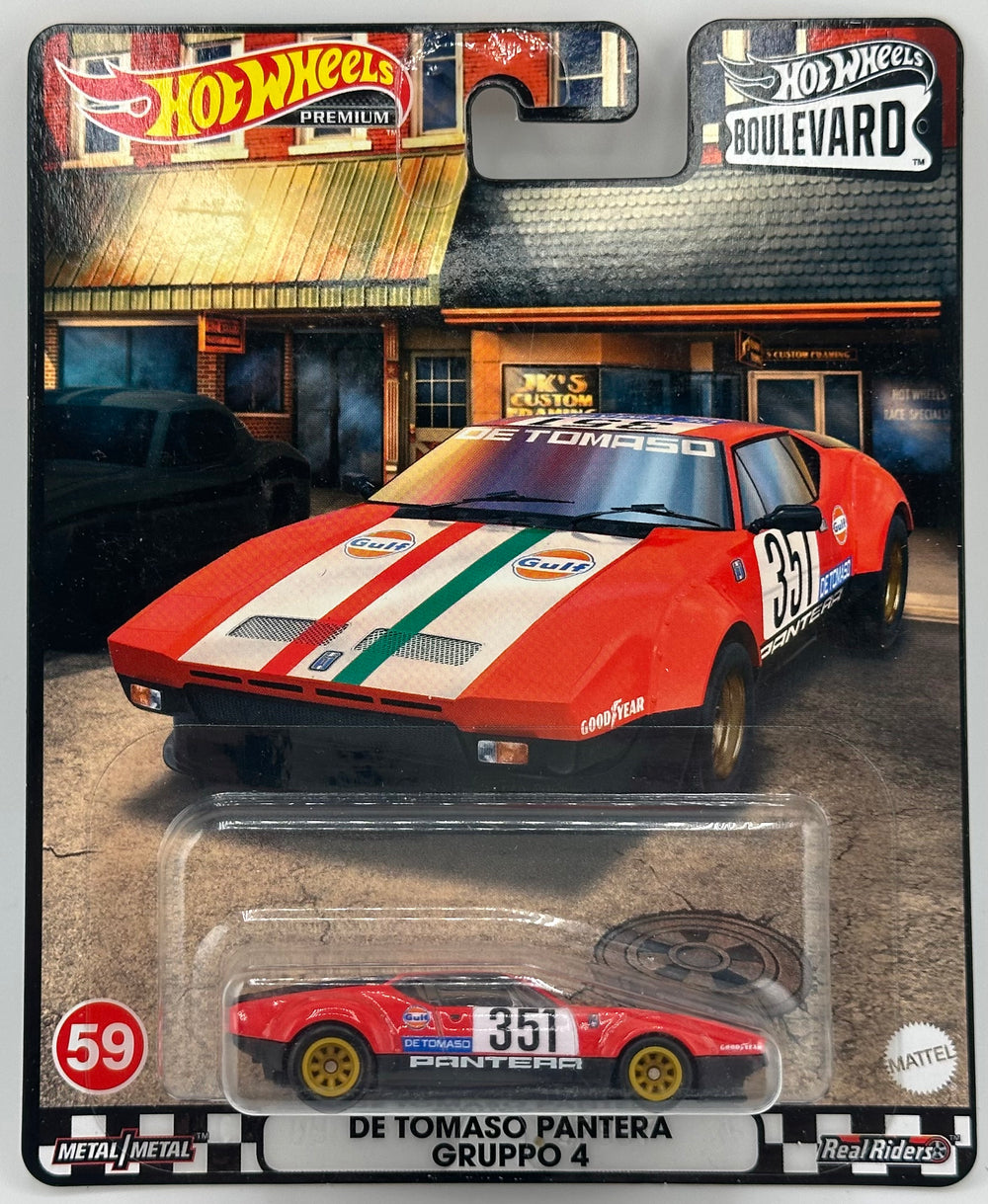 Hot Wheels Boulevard De Tomaso Pantera Gruppo 4