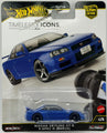 Hot Wheels Timeless Icons Nissan Skyline GT-R V-Spec II (BNR34)