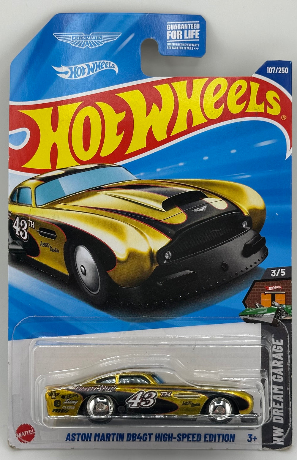 Hot Wheels Super Treasure Aston Martin DB4GT High Speed Edition