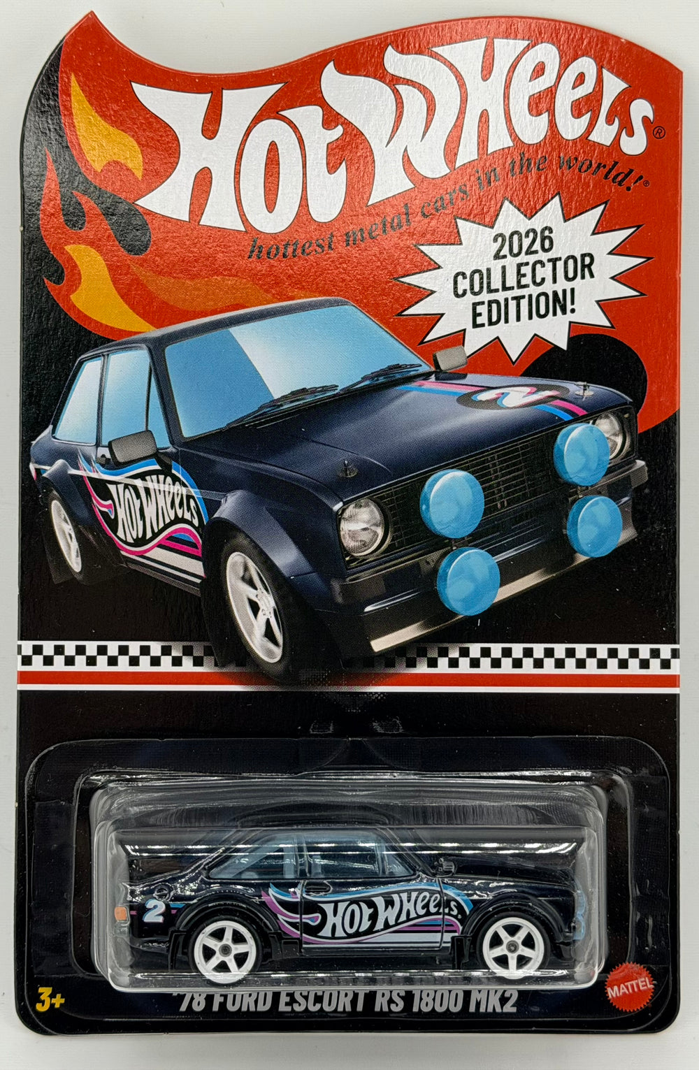 Hot Wheels 2026 Collectors Edition '78 Ford Escort RS 1800 MK2