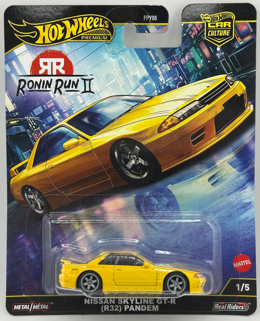 Hot Wheels Ronin Run II Nissan Skyline GT-R (R32) Pandem