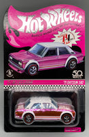 Hot Wheels Red Line Club '71 Datsun 510 Pink Party Car
