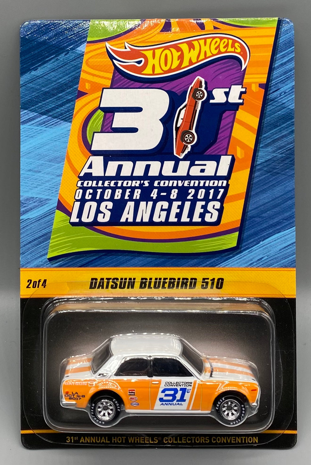 Hot Wheels 31st Annual Collector's Convention Los Angeles Datsun Bluebird 510