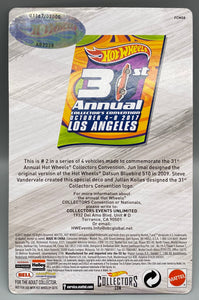Hot Wheels 31st Annual Collector's Convention Los Angeles Datsun Bluebird 510