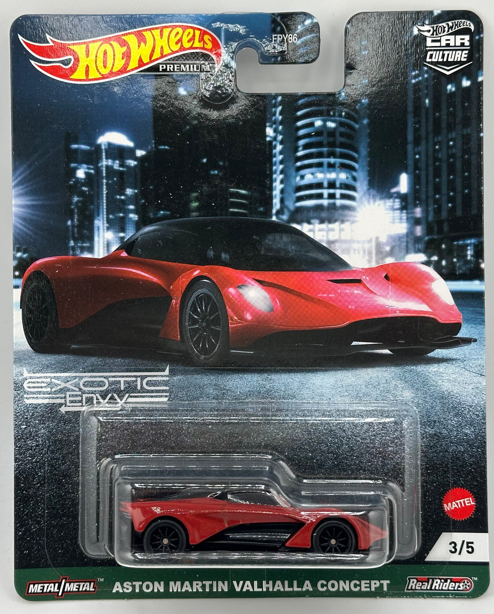Hot Wheels Exotic Envy Aston Martin Valhalla Concept