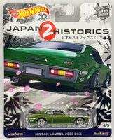 Hot Wheels Japan Historics 2 Nissan Laurel 2000 SGX
