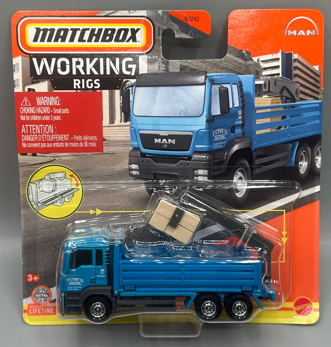 Boys Construction Toys Matchbox Working Rigs TGS Mcab Construction ...