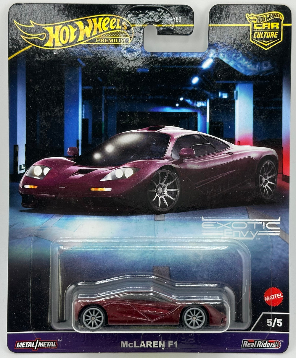 Hot Wheels Exotic Envy Mclaren F1