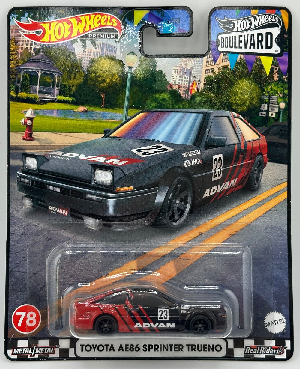 Hot Wheels Boulevard Toyota AE86 Sprinter Trueno