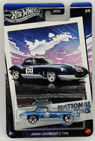 Hot Wheels National Icons Jaguar Lightweight E-Type
