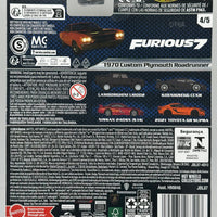 Hot Wheels Fast & Furious 1970 Custom Plymouth Roadrunner