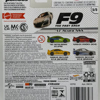 Hot Wheels Fast & Furious '17 Acura NSX