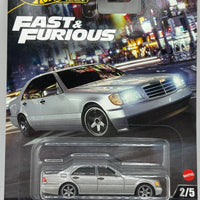 Hot Wheels Fast & Furious Mercedes Benz 500 SEL