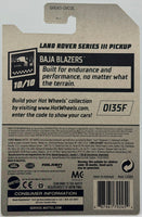 Hot Wheels Zamac Land Rover Series 3 Pickup

