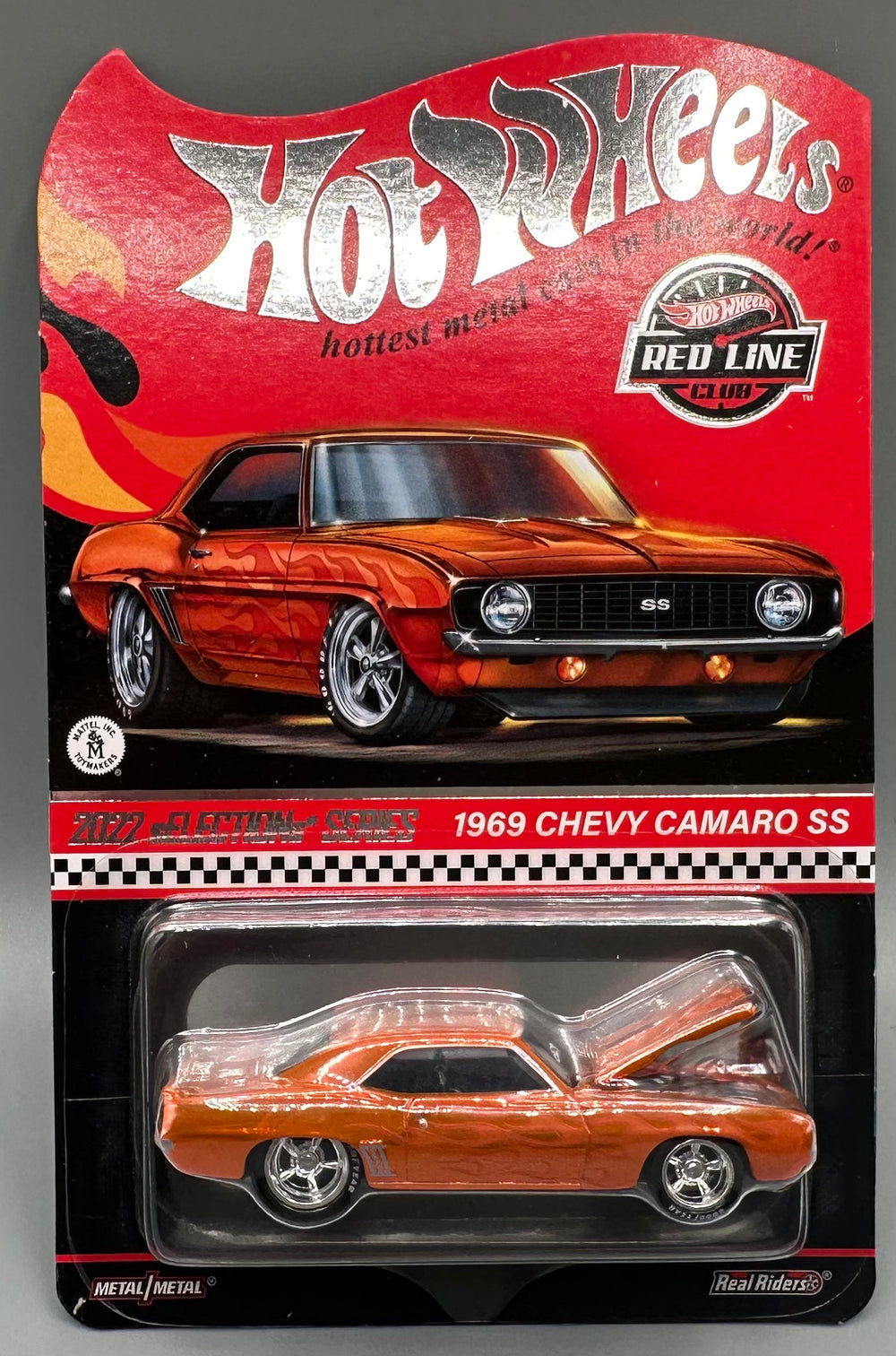 Hot Wheels Red Line Club 1969 Chevy Camaro SS