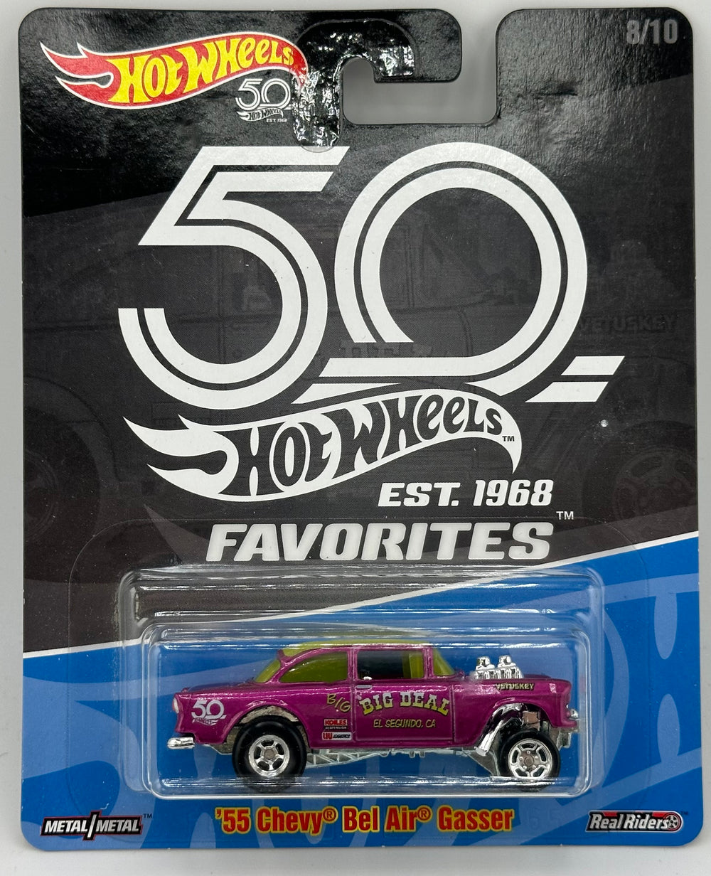 Hot Wheels 50th Favorites '55 Chevy Bel Air Gasser