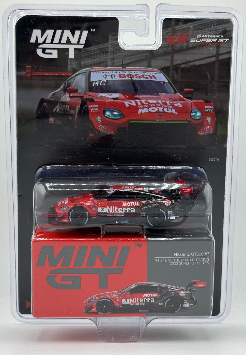 Mini GT 765 Nissan Z GT500 No.3 