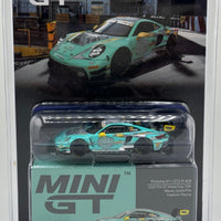 Mini GT 804 Porsche 911 GT3 R No.28 2023 FIA GT World Cup 70th Macau Grand Prix Hubauto Racing