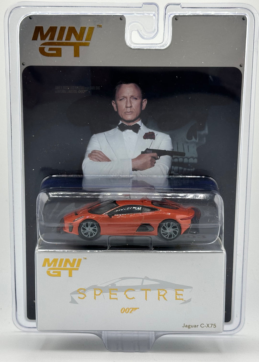 Mini GT 903 James Bond Spectre Jaguar C-X75