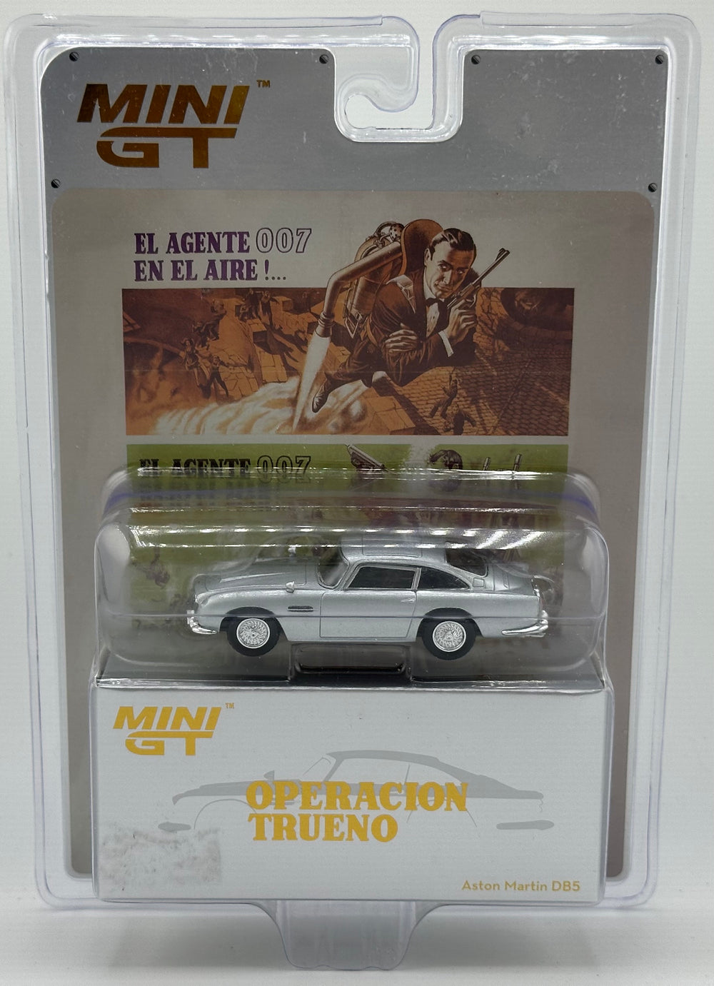 Mini GT 901 James Bond Operacion Trueno Aston Martin DB5