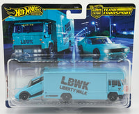 Hot Wheels Team Transport Nissan Skyline 2000GT-R LBWK & Fleet Flyer
