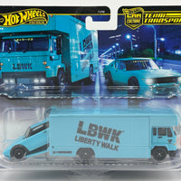 Hot Wheels Team Transport Nissan Skyline 2000GT-R LBWK & Fleet Flyer