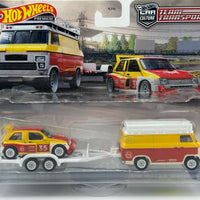 Hot Wheels Team Transport MG Metro 6r4 & HW Rally Hauler