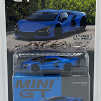 Mini GT 748 Lamborghini Revuelto Blu Eleos