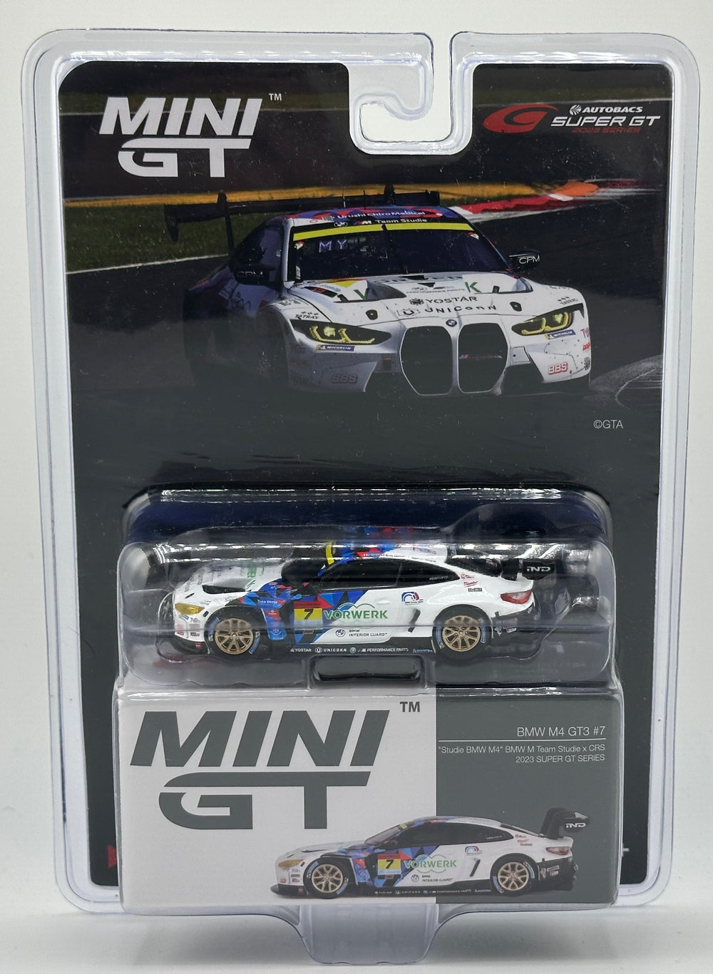 Mini GT 691 BMW M4 GT3 No.7 