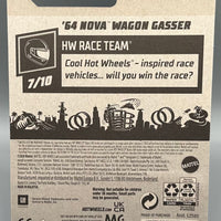 Hot Wheels Super Treasure Hunt '64 Nova Gasser Wagon Factory Sealed