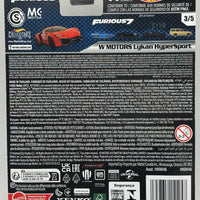 Hot Wheels Fast & Furious W Motors Lykan Hypersport
