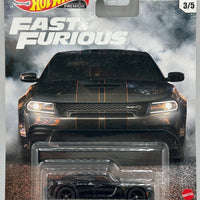 Hot Wheels Fast & Furious Furious Fleet Dodge Charger Hellcat WIdebody
