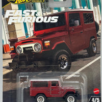 Hot Wheels Fast & Furious Toyota Land Cruiser FJ43