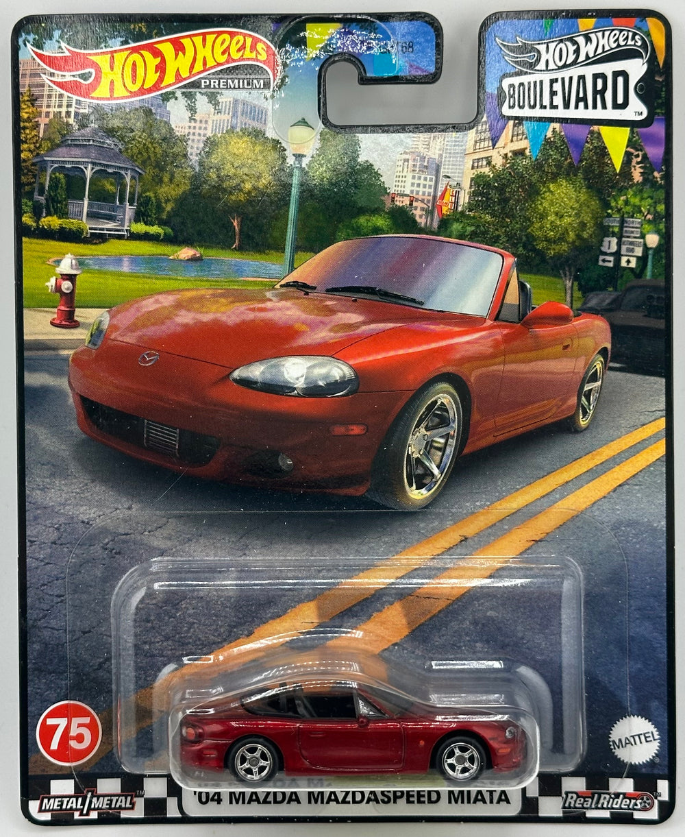 Hot Wheels Boulevard '04 Mazda Mazdaspeed Miata MX-5