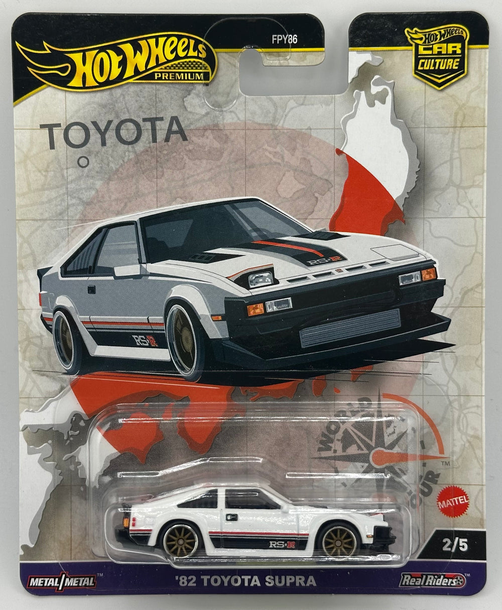 Hot Wheels World Tour '82 Toyota Supra