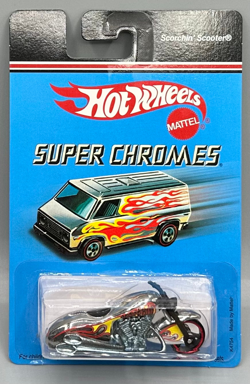 Hot Wheels Super Chromes Scorchin' Scooter