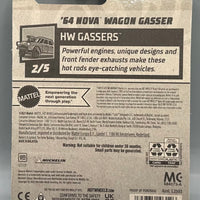 Hot Wheels Zamac '64 Chevy Nova Wagon Gasser