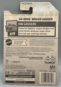 Hot Wheels Zamac '64 Chevy Nova Wagon Gasser