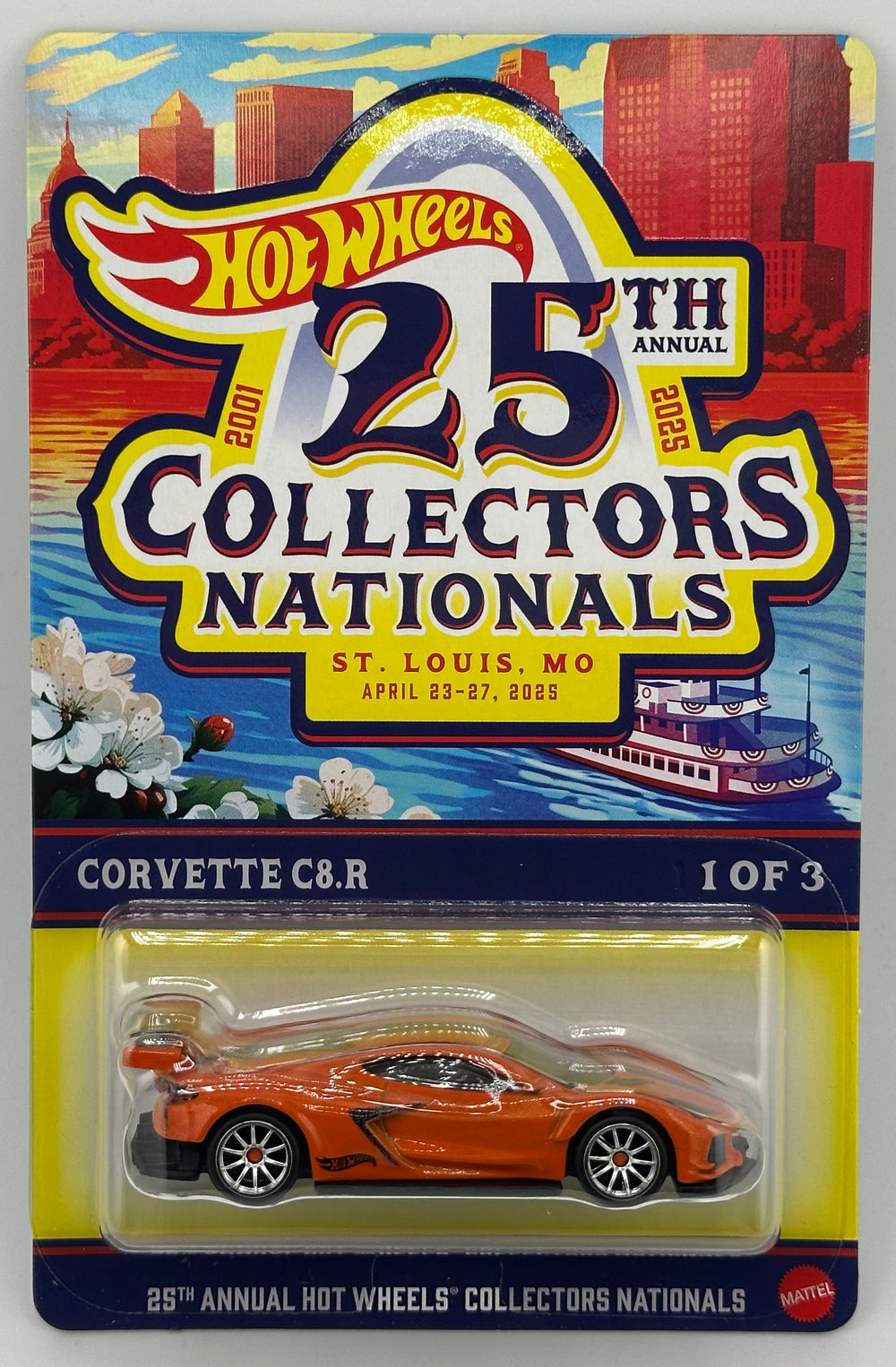 Hot Wheels 25th Collectors Nationals Corvette C8.R