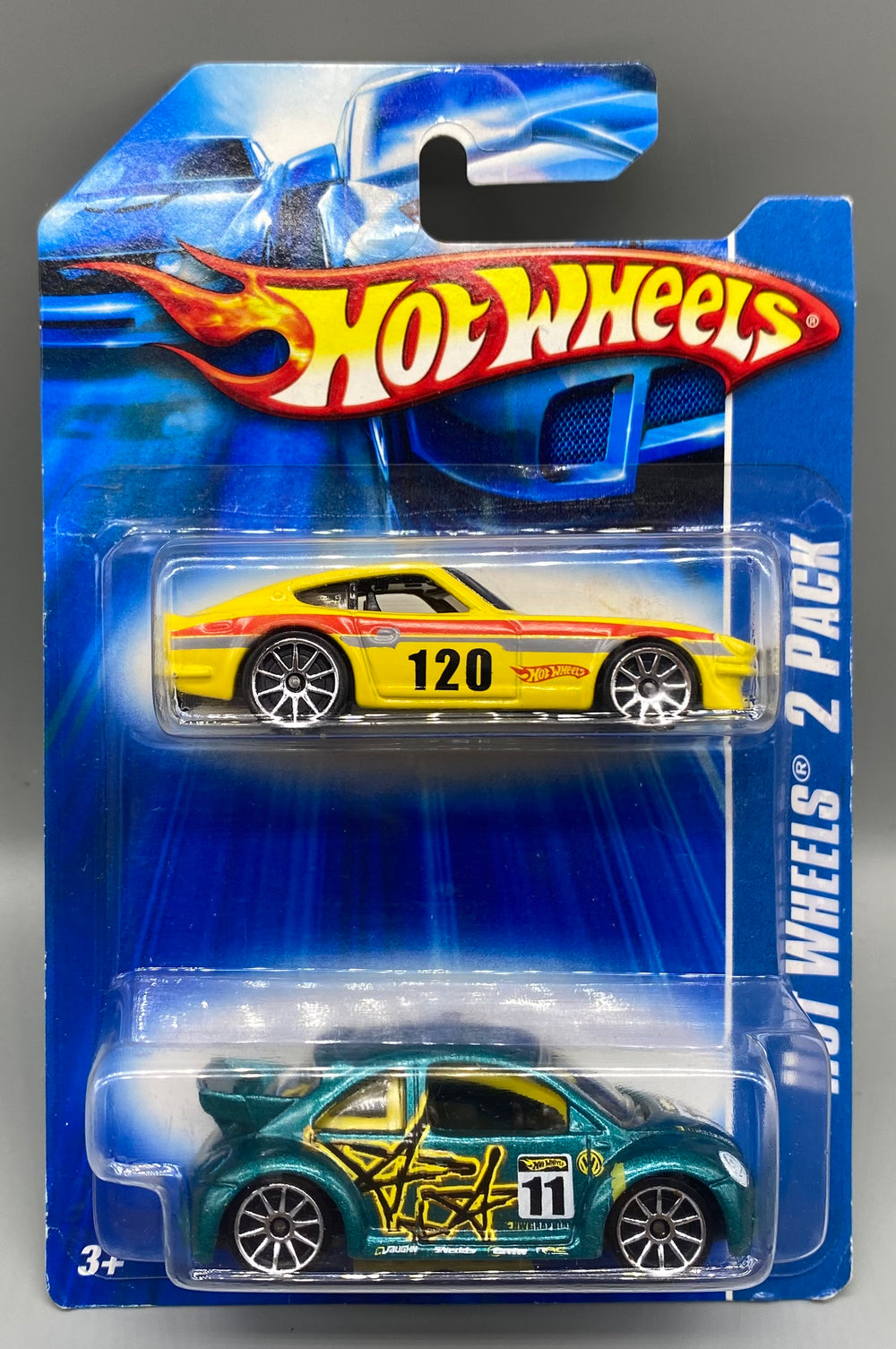 Hot Wheels 2 Pack Datsun 240z & Volkswagen Beetle