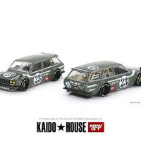 Mini GT Kaido House 76 Datsun 510 Carbon Wagon V3