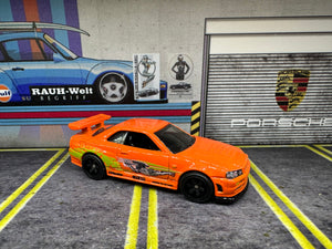 Hot Wheels Fast & Furious Nissan Skyline GT-R (BNR34)